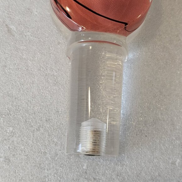 COORS LIGHT BASKETBALL Beer Tap Handle Clear Acrylic‎ NBA NCAA Man Cave Garage - Picture 9 of 12
